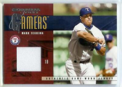 Texas Rangers 2003 Mark Teixeira Texas Rangers 2003 Donruss Gamers JERSEY 14/500 | eBay