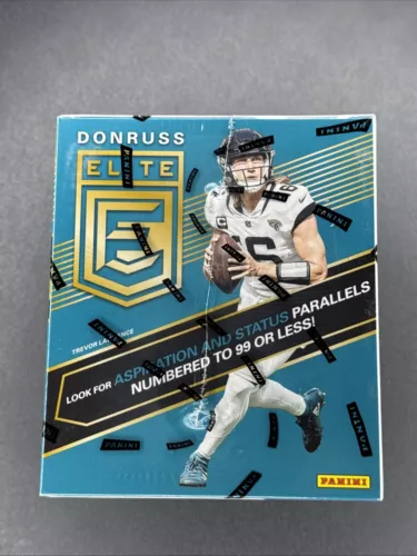 2023 PANINI DONRUSS ELITE NFL FOOTBALL SEALED HOBBY BOX (2 Autos + 1 Mem)