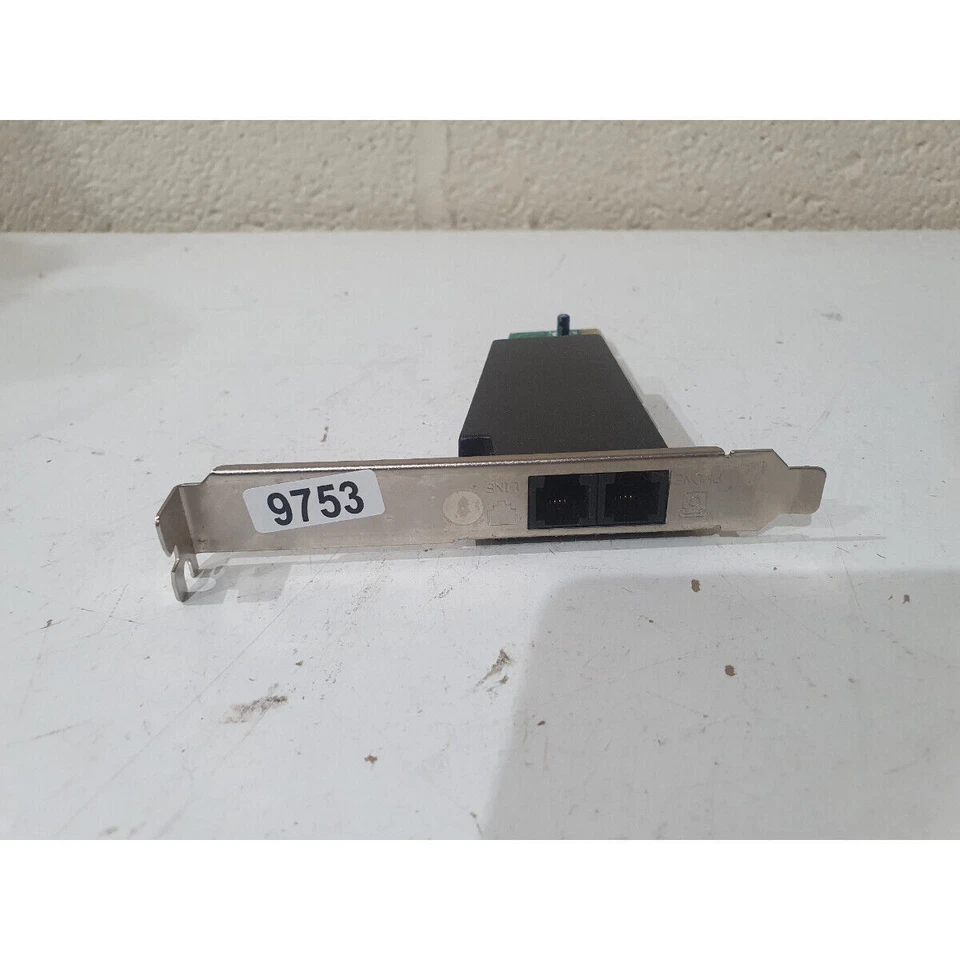 C-COM A03-147JPA 5619PSV-R Internal PCI Modem Card 2x Ethernet Port for Computer - Image 2 of 4