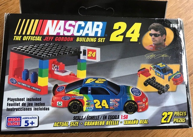mega bloks nascar