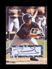 DARWIN BARNEY 2007 Toronto Blue Jays Certified AUTOGRAPH Rookie Baseball Card RC
