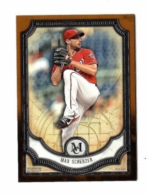  2018 Topps Museum Max Scherzer Bronze Parallel