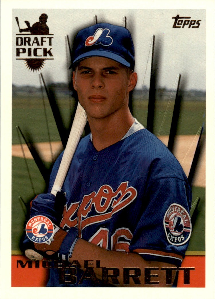 メジャーリーグ　カード　michael Barrett 1996 Topps MLB Michael Barrett #15 | eBay