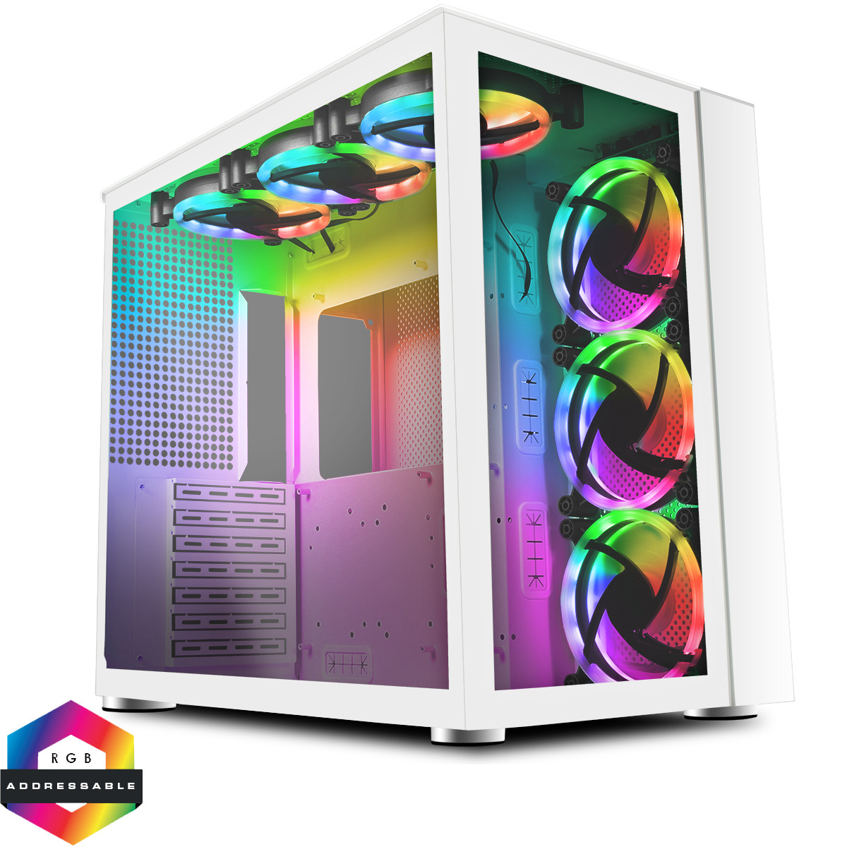 Watercooled AMD Ryzen 5  12 Thread 32GB 1TB SSD Gaming PC Computer Windows 11 i