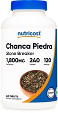 Nutricost Chanca Piedra Extract - 120 Servings, 1800mg Per Serving, 240 Tablets