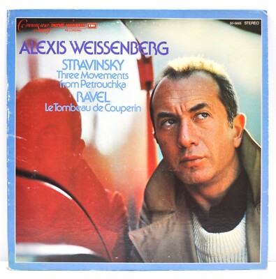 ALEXIS WEISSENBERG   ''Stravinsky / Ravel''   1976  Vinyl LP  Connoisseur  CS2114