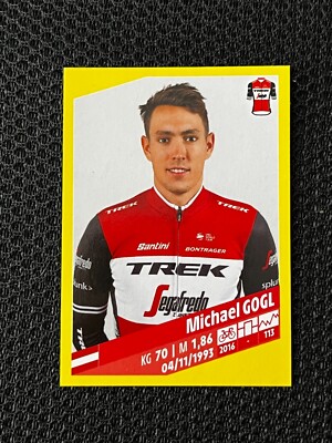 STICKER VIGNETTE PANINI MICHAEL GOGL TREK SEGAFREDO # 291 TOUR DE FRANCE 2019