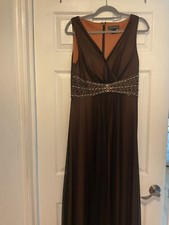 Jessica Howard Women's Glittered Embellished Gown Sz12 Pre owned