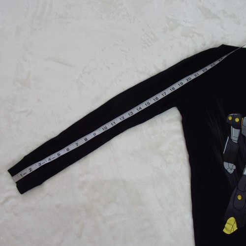 Carter's Kids Size 14-14A Slim Fit Transformer Long Sleeve T-Shirt Black - Picture 11 of 15