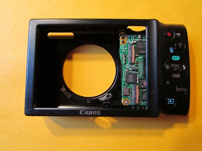 Canon PowerShot A3400 IS 16.0MP Digital Camera, black, only sides