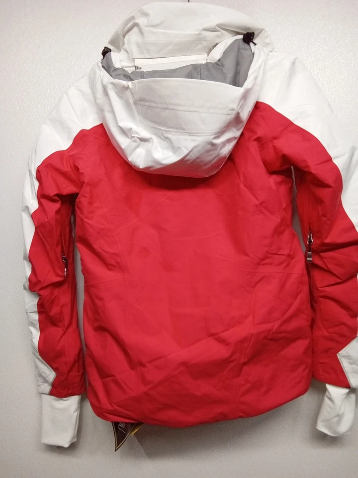Spyder Copper GTX Ski Jacket Womens 4 - RED/White #6C4C - Image 2 of 3