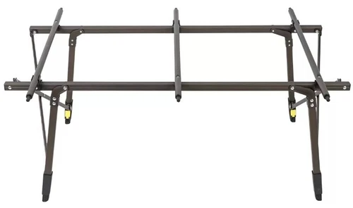 Timber Ridge Folding Aluminium Camping Table w/ Carry Bag 6 People Adjustable - Picture 9 of 11