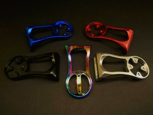 CNC Bike/Bicycle Mount GARMIN Edge 830/820/530/520/1030 GoPRO Camera Rainbow - Picture 4 of 26