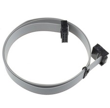 70CM 10 Pin USB ASP ISP JTAG AVR wire 10P IDC Flat Ribbon DATA Cable 2.54mm