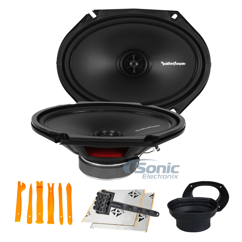 Автомобильные коаксиальные колонки Rockford Fosgate R168X2 6x8 1859000₽