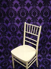 2 Purple Damask Panel Drapes Curtain 57"x108" Photography Backdrop Studio Window