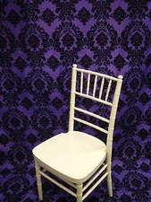 2 Purple Damask Panel Drapes Curtain 57"x108" Photography Backdrop Studio Window