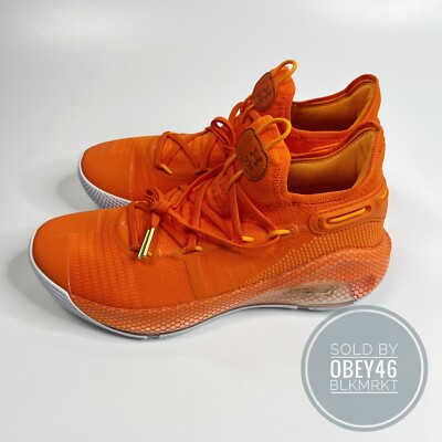 Under Armour Curry 6 Team Orange Burst White 3022893-800  display picture 1