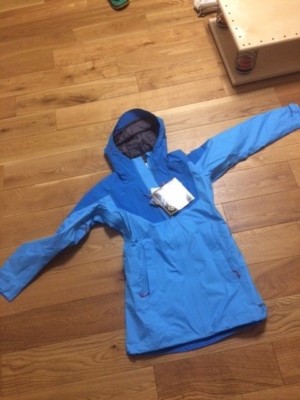 Neu Salomon cyclone Trecking GTX Jacket WMS Blue Gr. S NP325 