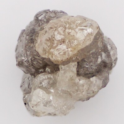 Natural 1.15 Carat Rough Diamond White Gray Uncut Loose Raw Diamond
