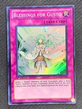 Blessings For Gusto HA05-EN059 Super Rare 1st Edition Yugioh Card [2]