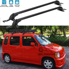 For Suzuki Swift Wagon R 43.3" Aluminum Top Roof Rack Cross Bar Luggage Carrier