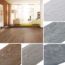 Floor Planks Tiles Peel and Stick Wood Effect Vinyl Flooring Bathroom 1-5m² NEW