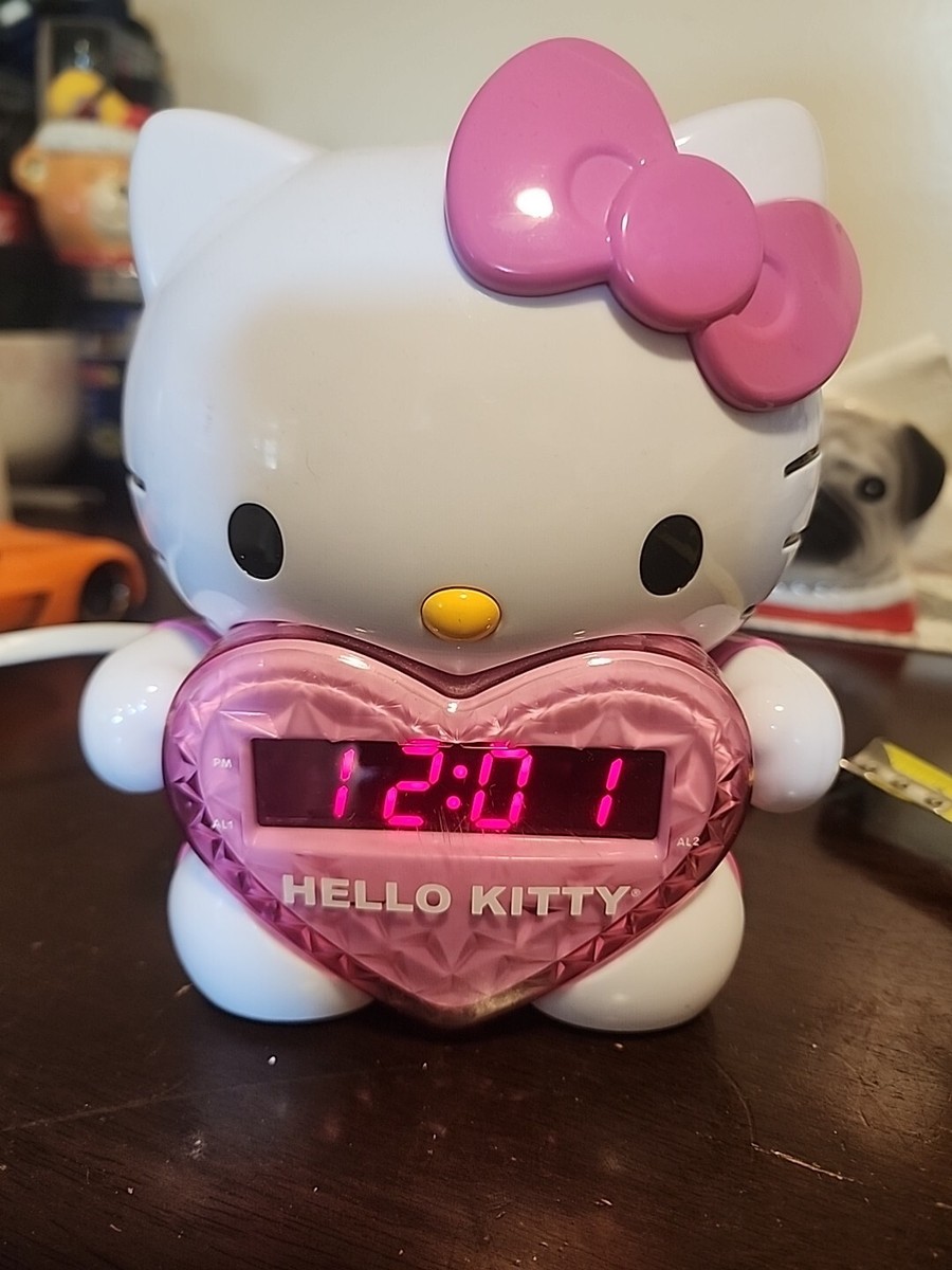 hello kitty projection alarm Clock/ Radio 1976/2012 Sanrio. Co | eBay