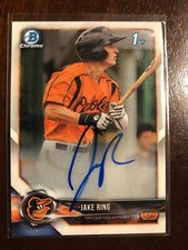 Jake Ring 2018 Bowman Chrome 1st Bowman Auto