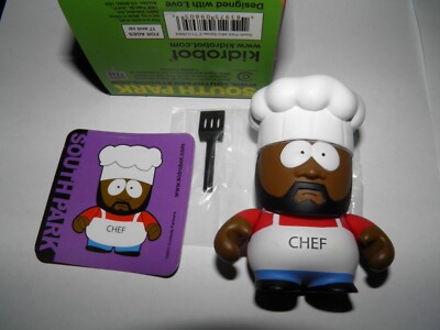 Chef series 1 South Park Kidrobot figure used