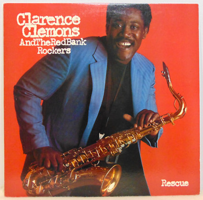 Clarence Clemons & The Red Bank Rockers   Rescue - 1983 Columbia Vinyl LP Record