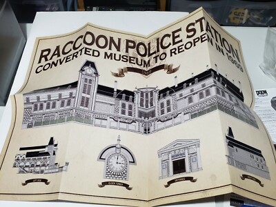 Resident Evil 2 Remake Collector's Edition R.P.D.'' Renovation Design Poster ONLY