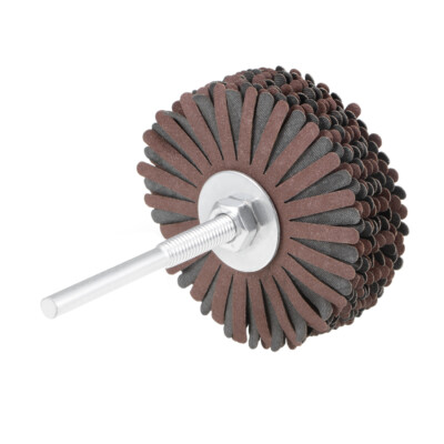 Schleifstoff Stoffklappe Rad Schleifstern 1/4'' Schaft für Polieren 320 Körnung