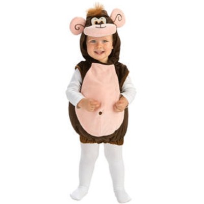 Rubie's Monkeyin' Around Infant Costume Monkey Chimp Curious George - 6 -12mo