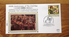 Anniversary of the Civil War Benham First Day Cover 1995 ,Archbishop Laud pmk