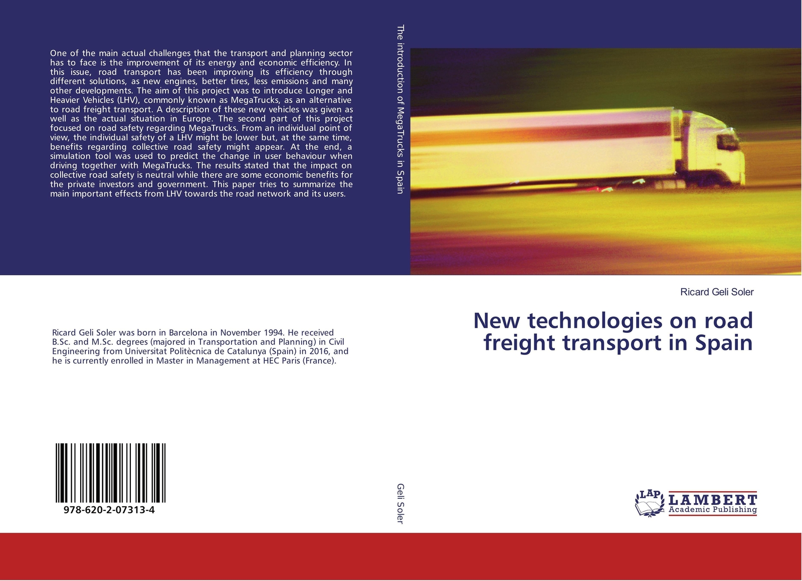 Thumbnail - Ricard Geli Soler | Technologies On Road Freight Transport In Spain |