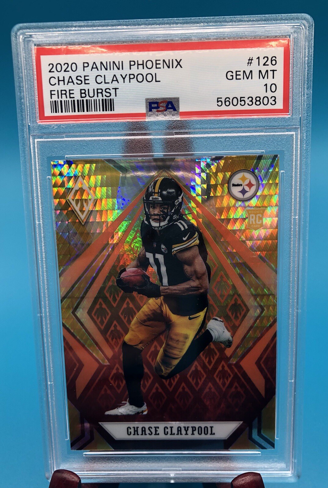 Chase Claypool Panini Phoenix #126 Fire Burst