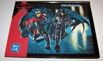 Batman & Robin Pop-Up Books 3-D DC Comics  