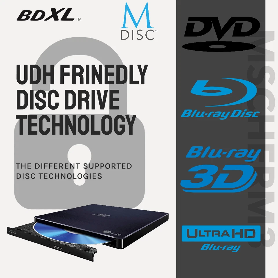 LG BP60NB10 External Slim 4K Ultra HD FRIENDLY UNLOCKED UHD Discs Firmware v1.02 - Image 2 of 4