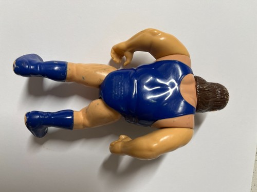WWF Hasbro Wrestling Figures Lot x 5 WWE - Warrior, Piper Rude,Earthquake Beefer - Picture 6 of 12