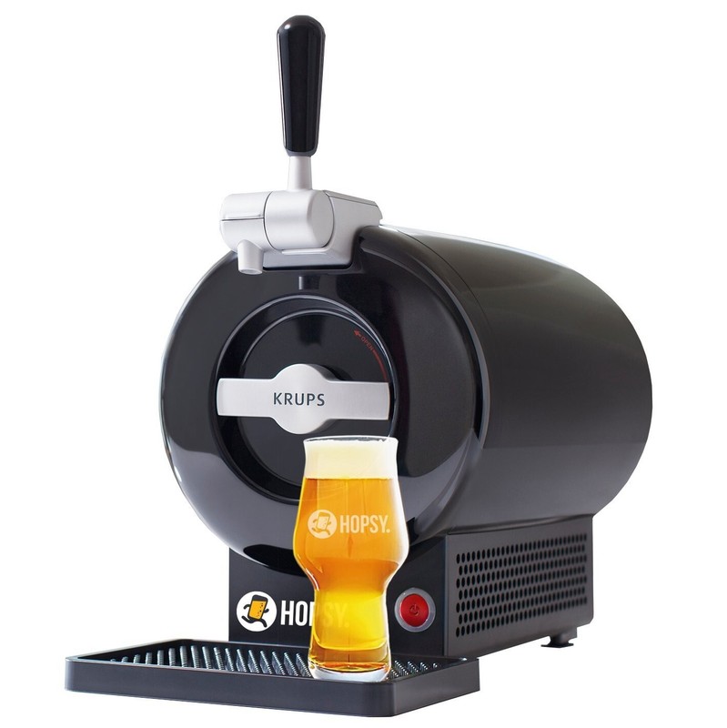 Krups Hopsy Sub Home Beer Dispenser Model VB650851 Minitender, New In Box