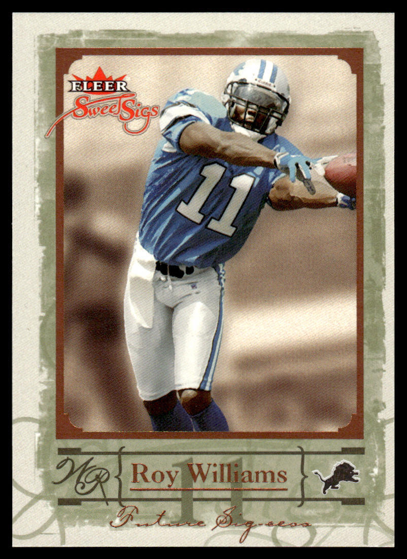 2004 Fleer Sweet Sigs #76 Roy Williams RC /999
