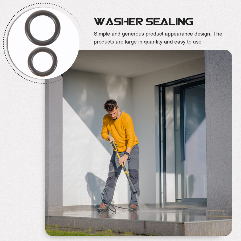 80pcs Quick Connection Heads Seal Ring Washing Machine Sealing Ring