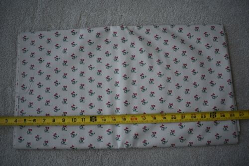18" Long, Vintage, Red Green Bells on Tan Stiffer-Cotton, Marcus Brothers,N6469 - Picture 3 of 4