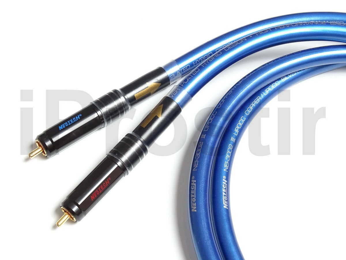 Neotech NEI-3002 MKIII Analog Interconnect RCA Hi-End Audio Neotech NEI-3002 MKIII Analog Interconnect RCA Hi-End Audio
