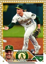 2023 Topps #276 David MacKinnon Gold Star