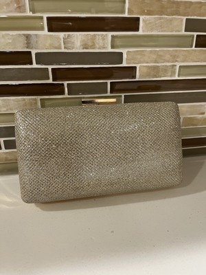 Champagne Colored Clutch Purse