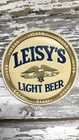 LEISY'S Vintage Beer Sign LIGHT Beer Company Cleveland Ohio 10”