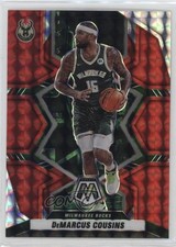 2021-22 Panini Mosaic Red Mosaic Prizm DeMarcus Cousins #65 0z0v