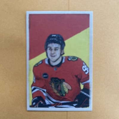 Connor Bedard BLACKHAWKS 2023-24 Parkhurst Champions 52 Retro Blank Back RC